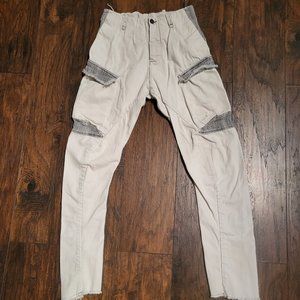 Masnada Mixed Media Slim Cargos